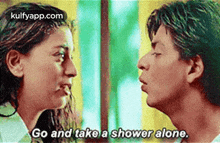 Go And Take A Shower Alone..Gif GIF - Go And Take A Shower Alone. Head Person GIFs