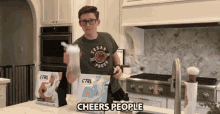 Cheers People Scump GIF - Cheers People Scump Drink Ctrl GIFs