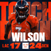 a picture of a broncos player named wilson