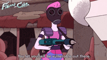 You Let Yourself Be Vulnerable Out There Bonnibel Bubblegum GIF - You Let Yourself Be Vulnerable Out There Bonnibel Bubblegum Adventure Time Fionna And Cake GIFs
