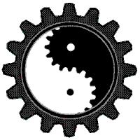Yin Yang Wheel Sticker - Yin Yang Wheel Stickers