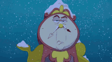 Beauty And The Beast Cogsworth GIF - Beauty And The Beast Cogsworth Unimpressed GIFs