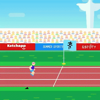 Running Race GIF - Running Race Track And Field - Discover & Share GIFs