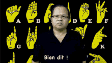 Bien Dit Lsf Usm67 GIF - Bien Dit Lsf Usm67 Sign Language GIFs