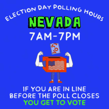 Nevada Nv GIF - Nevada Nv Election Day Polling Hours GIFs