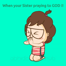 Sister Sister Praying GIF
