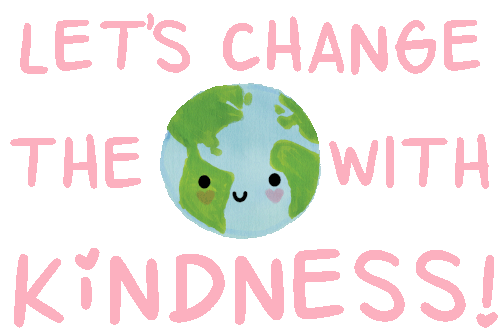 Be The Change Kind Is The New Cool Sticker - Be The Change Kind Is The New Cool Be Nice Stickers