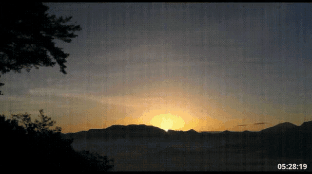 台灣阿里山日出 Good Morning 早 Taiwan A-li Mountain Alishan Sunrise 早安 GIF - Good Morning Taiwan Ali Mountain Alishan GIFs