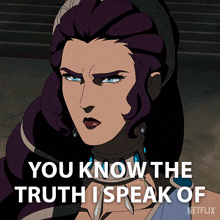 You Know The Truth I Speak Of Hera GIF - You Know The Truth I Speak Of Hera Blood Of Zeus GIFs