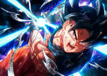 Kamehameha Ultra Istinct Goku GIF - Kamehameha Ultra Istinct Goku GIFs