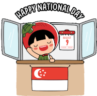 Akkg National Day Sticker - Akkg National Day Ndp Stickers
