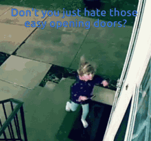 easy open doors kid fail swing