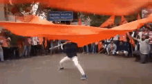 Bhagwa Flag GIF - Bhagwa Flag Saffron GIFs