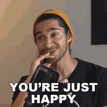 Youre Just Happy Wil Dasovich GIF - Youre Just Happy Wil Dasovich Wil Dasovich Superhuman GIFs