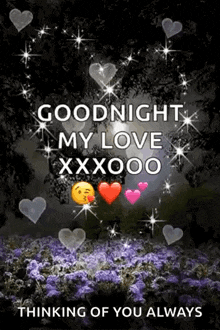 Goodnightmylove Love GIF - Goodnightmylove Love Sparkles GIFs