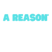 a sign that says a reason to feel in blue and pink