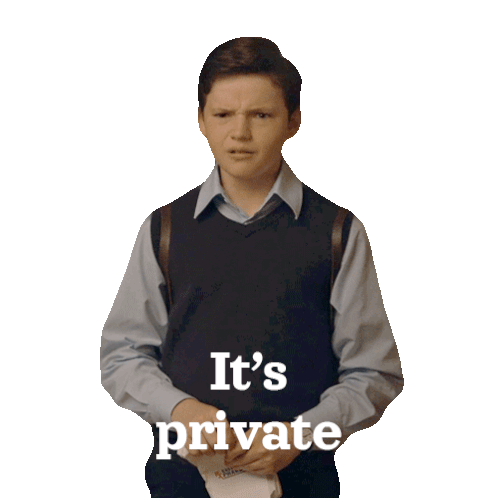 Its Private Mark Sticker - Its Private Mark Son Of A Critch Stickers