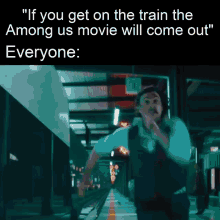 Train Among Us Movie GIF - Train Among Us Movie Meme GIFs