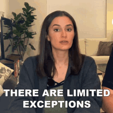 There Are Limited Exceptions Ashleigh Ruggles Stanley GIF - There Are Limited Exceptions Ashleigh Ruggles Stanley The Law Says What GIFs