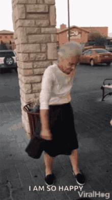 Happy Granny When Buy A William GIF