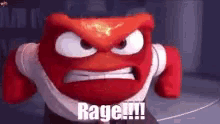 Rage Emotions GIF - Rage Emotions Insideout GIFs