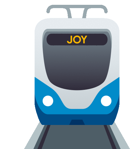 Tram Travel Sticker - Tram Travel Joypixels Stickers