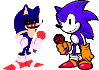 Needlemouse Sonic Exe Sticker - Needlemouse Sonic Exe Color Swap Stickers
