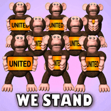 United We Stand Divided We Fall GIF - United We Stand Divided We Fall All Together GIFs