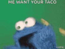 Taco Monster GIF - Taco Monster Cookie GIFs