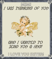 Thinking Of You I Love My Sister GIF