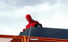 Spider Man Tom Holland GIF - Spider Man Tom Holland Yoink GIFs