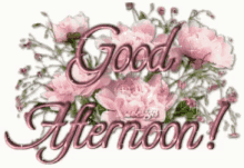 Good Afternoon Hi GIF - Good Afternoon Hi Pink Flowers GIFs