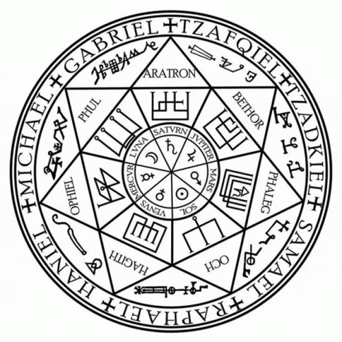 demonic cult symbols