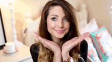 The Perfect Zoe Sugg :D GIF - Zoella Makeup Tutorial GIFs