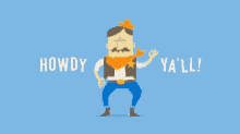 Howdy Ya'Ll GIF - Cowboy Howdy Yall GIFs