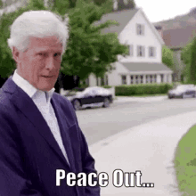 Keith Morrison Peace Out GIF - Keith Morrison Peace Out Old Man GIFs