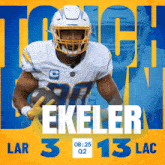 Los Angeles Chargers (13) Vs. Los Angeles Rams (3) Second Quarter GIF - Nfl National Football League Football League GIFs