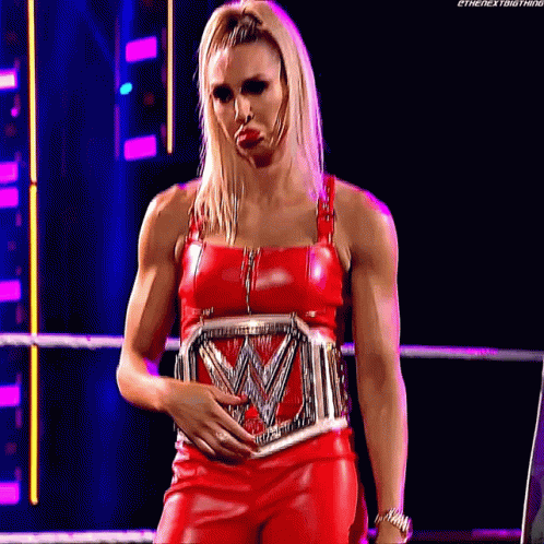 Charlotte Flair Raw Womens Champion GIF - Charlotte Flair Raw Womens ...