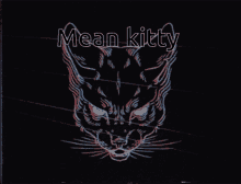 Mean Kitty Mean Kitty Logo GIF - Mean Kitty Mean Kitty Logo Cat GIFs