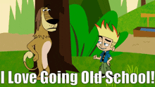 Johnny Test Old School GIF - Johnny Test Old School I Love Going Old School GIFs