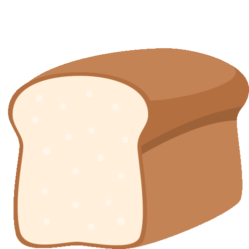 Bread Food Sticker - Bread Food Joypixels Stickers
