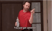 Parks And Rec You Just Got Jammed GIF - Parks And Rec You Just Got Jammed Jammed GIFs