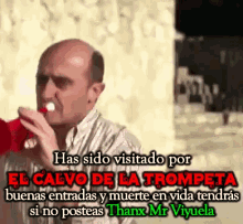 Calvo El GIF - Calvo El Trompeta GIFs