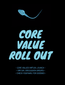 core values roll out core value virtual launch check your mail for goodies