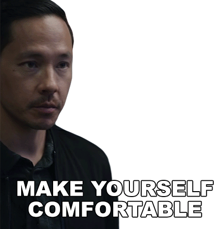 Make Yourself Comfortable Jimmy Kwon Sticker - Make Yourself Comfortable Jimmy Kwon Tales Stickers