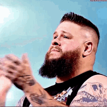 kevin owens emotional clap claps clapping