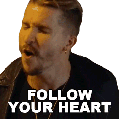 Follow Your Heart Cole Rolland Sticker - Follow Your Heart Cole Rolland Ignite Song Stickers