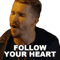 Follow Your Heart Cole Rolland Sticker - Follow Your Heart Cole Rolland Ignite Song Stickers
