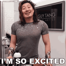 Im So Excited Guy Tang GIF - Im So Excited Guy Tang I Cant Wait GIFs