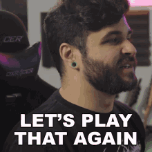 Lets Play That Again Andrew Baena GIF - Lets Play That Again Andrew Baena We Going To Play That Again GIFs